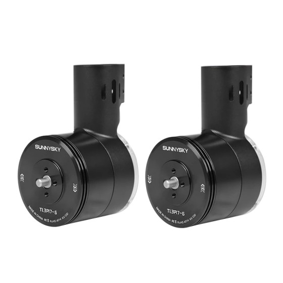 Offres Spéciales Sunnysky 3in1 Brushless Drone Motor T1.3p17-6 T4014 Kv330 Moteurs avec Hélice Esc pour Multirotor 17 pouces Prop